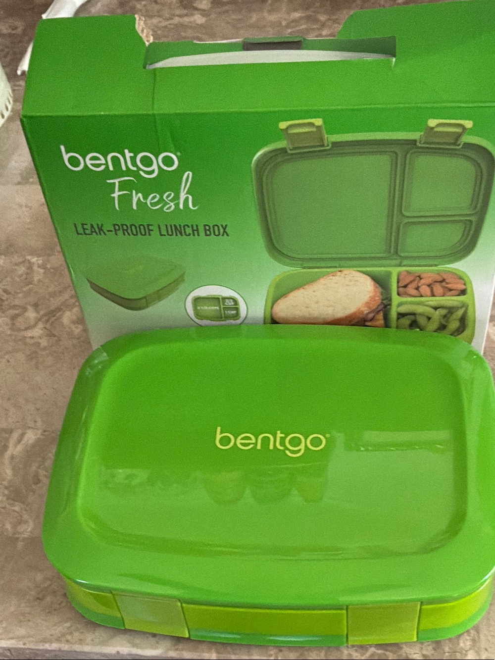 Bentgo Fresh Leak-Proof Lunch Box - Bright Green